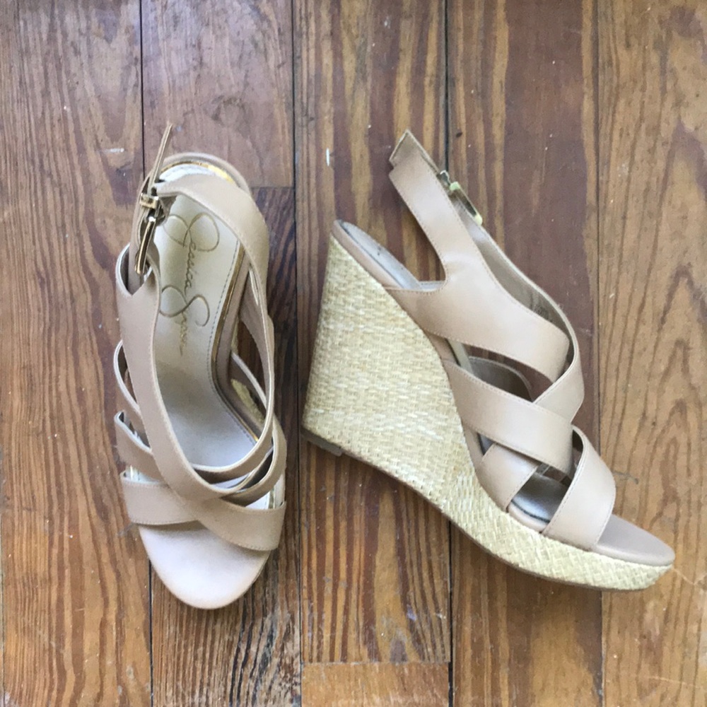 Jessica Simpson wedges